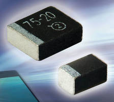 Solid Tantalum Chip Capacitors have low-profile design.
