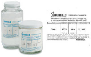 Brookfield Viscosity Standards Now Come with Expiration Date