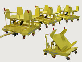 Hydraulic Tilt Cart can also serve as flat deck dolly.