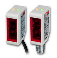 Miniature Photoelectric Sensors offer sensing range up to 15 m.