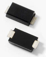 TVS Diodes offer 600 W peak pulse power dissipation rating.