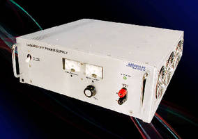 AC/DC Power Supplies provide wide output adjustability.