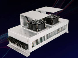 DC/DC Industrial Converters deliver 1,000 W continuous output.