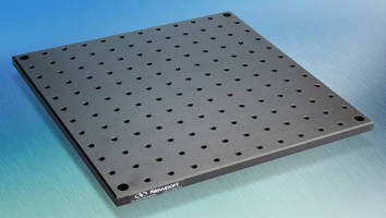 Solid Aluminum Breadboard has lightweight, stable design.