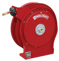 Compact All-Steel Reels offer 2 retracting options.