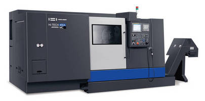 Horizontal Turning Center provides machining flexibility.