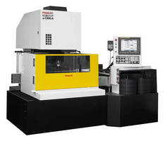 Wire EDMs use FANUC 31iWB Control with LCD touchscreen.