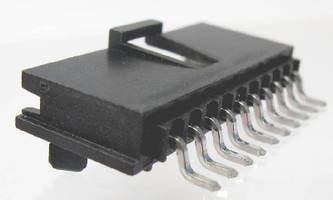 Male SMT Connectors include latch and PCB pegs.
