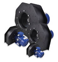 Centrifugal Fans deliver flow rates up to 3,600 cfm.