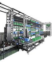 Automated Storage/Retrieval System offers 300 kg load capacity.