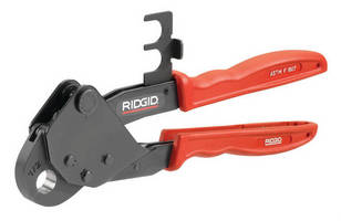 Single-Handed Crimp Tools can be used in tight spaces.