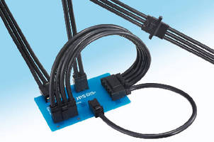 Miniature Board-to-Wire Connector handles up to 40 A.