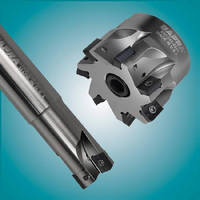Cutters and Inserts feature fine pitch for smooth cutting.