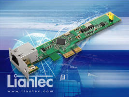 PCIe Gigabit Ethernet Card suits SFF computing applications.