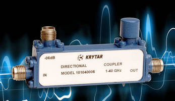 Compact Directional Couplers cover 1.0 GHz to 40.0 GHz range.