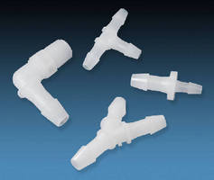 Tubing Connectors offer variety of material options.