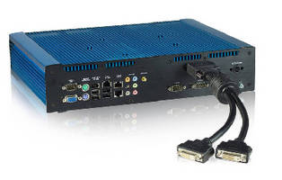 Embedded Box PC features integrated graphics accelerator.