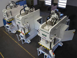 Greenerd Builds Three Hydraulic Presses for Automotive Parts Manufacturing Facility in Mexico