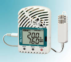 Data Logger measures CO2, temperature, and humidity.