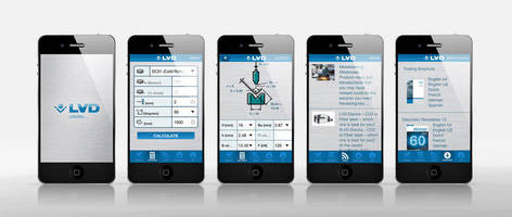 LVD Strippit Launches New Bend App to Simplify Bending Calculations