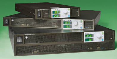 Programmable DC Power Supplies include 1,500 and 3,000 W models.