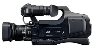 Shoulder-Supported HD Camcorder employs 12 MP CMOS imager.