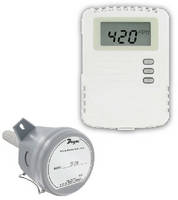 Air Quality Transmitters measure CO2, RH, and temperature.