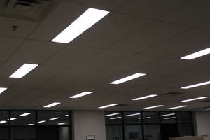 Global Lighting Technologies Retrofits Building with LED Lighting Using Company's Edge-Lit Light Guide Technology