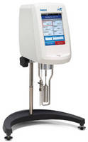 Viscometer incorporates touchscreen technology.
