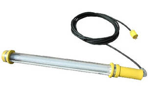 LED Drop Light operates in wet locations.