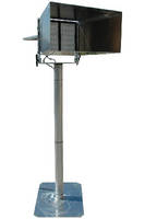 LED Tower Security Light offers hot restrike capability.