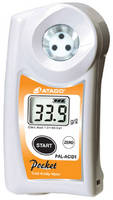 Refractometers measure total acidity in beverages.