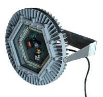 Explosion Proof LED Light features trunnion mount.