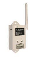 Transmitter/Receiver wirelessly monitors process conditions.