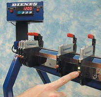 Manual Positioning Device replaces need for tape measure.