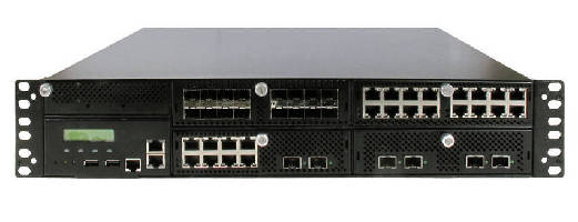 Networking System supports up to 64 GbE LAN ports.