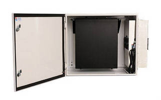 DVR Enclosure comes prepackaged with thermoelectric cooler.