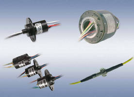 Slip Ring Assemblies support power up to 50 A and beyond.