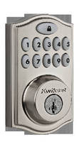 Deadbolt Lock integrates with home security systems.