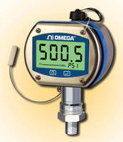 Digital Pressure Gauge can be read from extended distances.