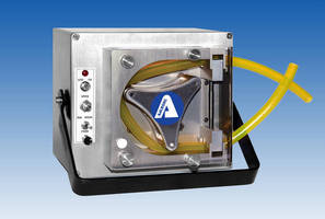 Dispensing Peristaltic Pumps feature programmable start/stop.