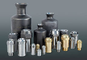 Clog-Resistant Full Cone Nozzles range from 3/8 to 3 in.