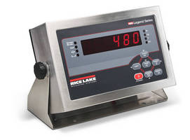 Digital Weight Indicator powers up to ten 350 ohm load cells.