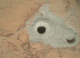 Curiosity Finally Drills Into Martian Terrain