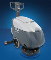 Walk-Behind Automatic Scrubber suits small-area cleaning.