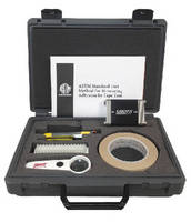 Crosscut Adhesion Tester features dual stainless steel shims. .