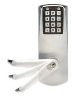 Electronic Access Control Locks require no wiring or batteries.