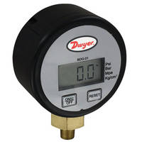 Brass Digital Gage gives accurate gas pressure readings.