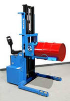 Power-Propelled Walkie Stacker accelerates precise stacking.