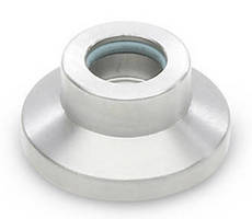 Stainless Steel Thrust Pads clamp and bear loads.